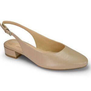 Easy Spirit Beige Slingback Heels – Size 7